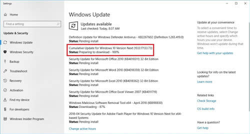 Windows10 1803汾ܵ2ַ