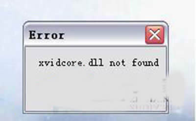 xvidcore.dll not found