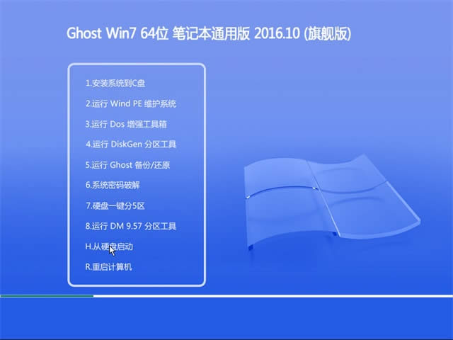 笔记本ghost win7通用专业版64位系统推荐下载