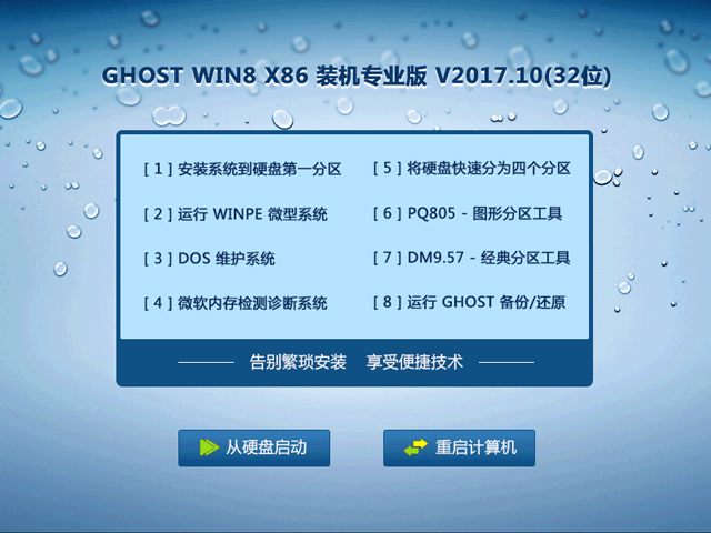 GHOST WIN8 X86 װרҵ 201710(32λ) ϵͳISO