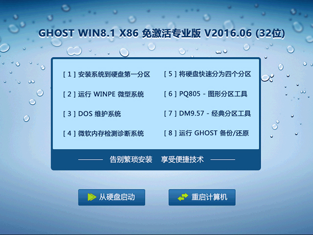 萝卜家园 GHOST WIN8 X86 免激活专业版 2023年6月 (32位)  系统ISO高速下载